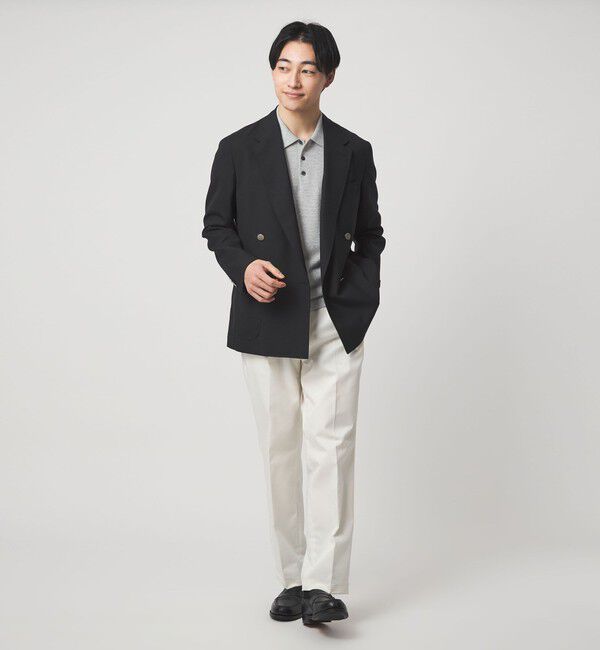 UNITED ARROWS green label relaxing「タック ピケ ニット ポロシャツ -ウォッシャブル-」|ポロシャツ|