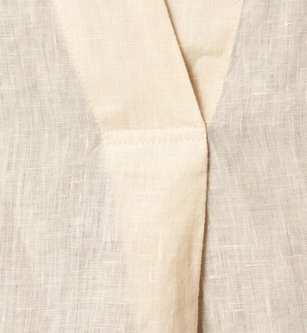 UNITED ARROWS green label relaxing「リネン スキッパー ショートスリーブ シャツ」|シャツ・ブラウス|