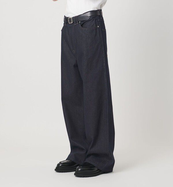 MONKEY TIME「ライトオンス リジッド デニム バギー パンツ」|チノ|