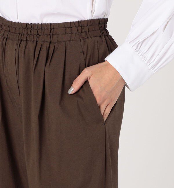 TOMORROWLAND collection「【一部WEB先行予約】ハイパワーストレッチブロード リラックスパンツ」|その他|