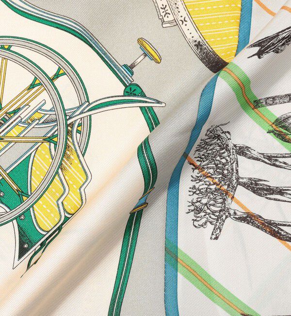 TOMORROWLAND GOODS「manipuri CARRIAGE シルクスカーフ」|バンダナ・スカーフ|