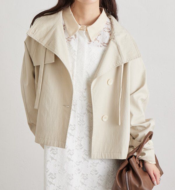  「襟付きレースワンピース」|ワンピース|