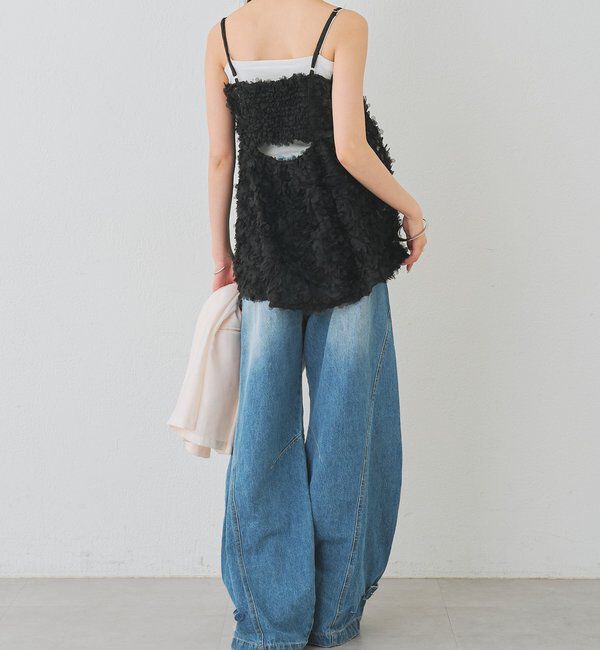  「フラワーチュールキャミチュニック」|シャツ・ブラウス|