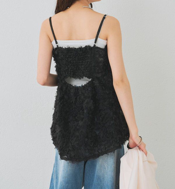  「フラワーチュールキャミチュニック」|シャツ・ブラウス|