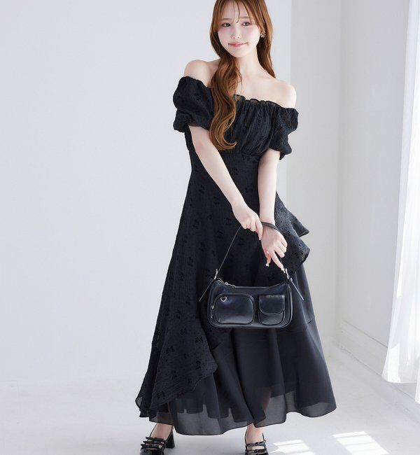  「【リバイバル】イレヘムティアードロングワンピース」|ワンピース|