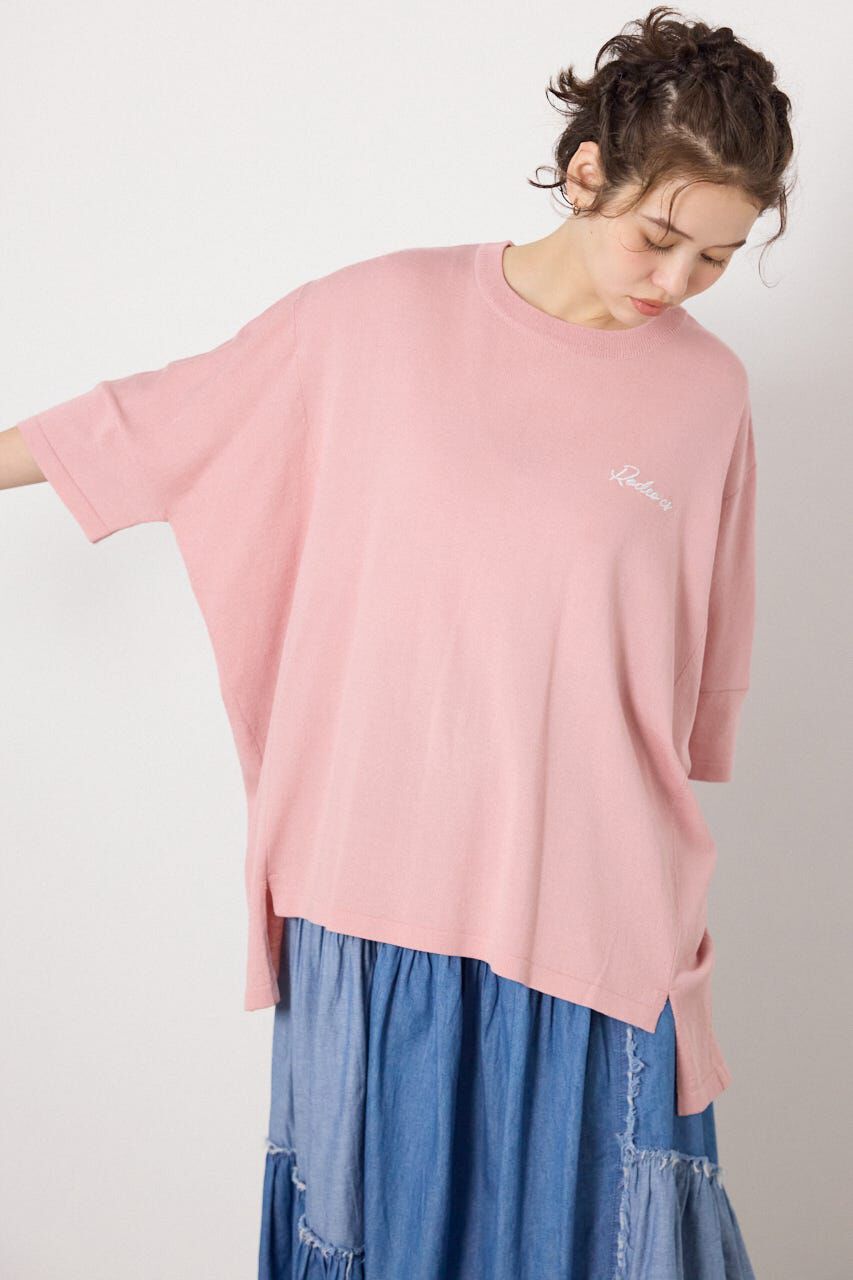 RODEO CROWNS「ドッキングドルマンビッグニットトップス」|ニット・セーター|