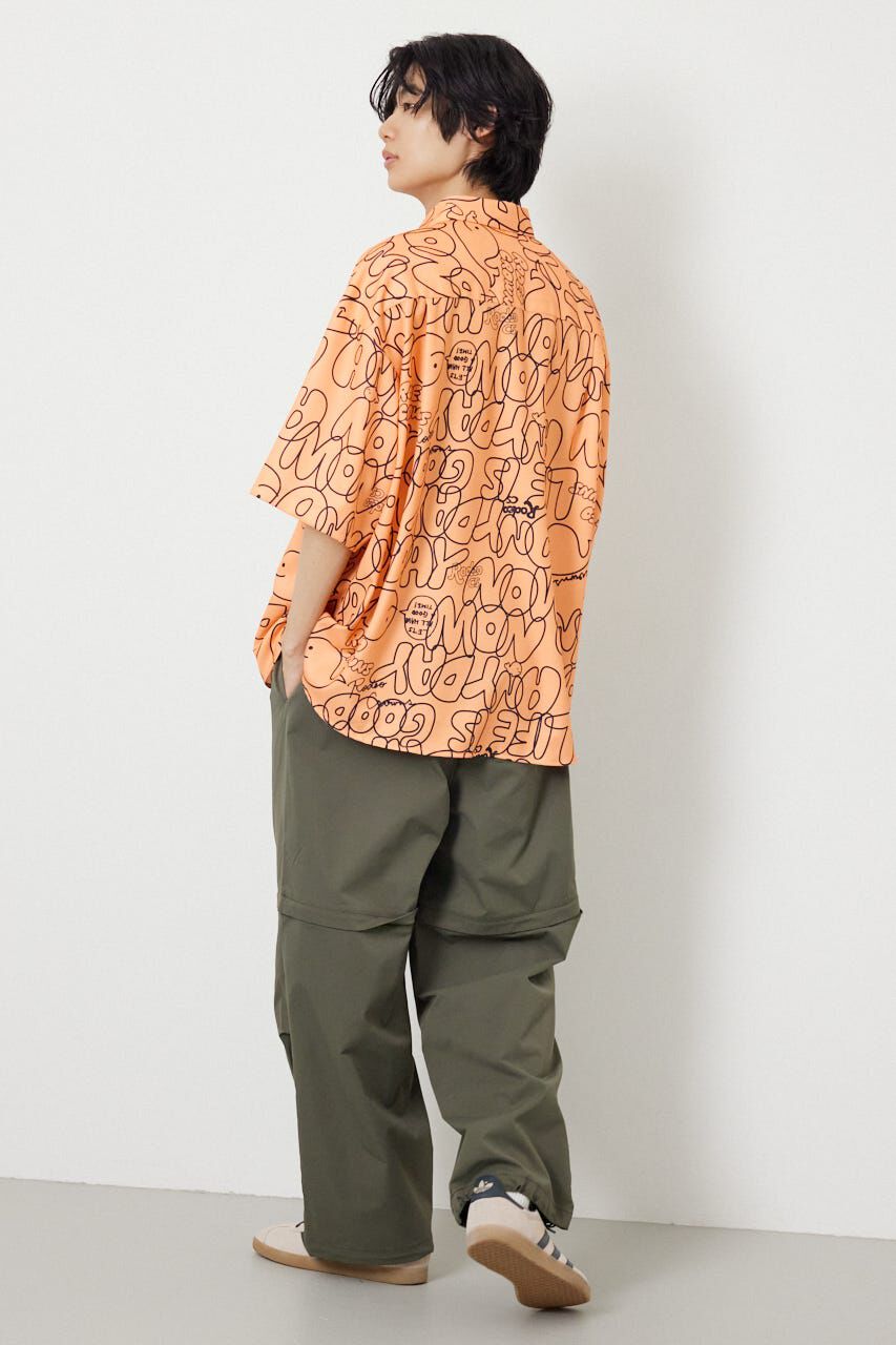 RODEO CROWNS「ドローイングホエールシャツ」|シャツ・ブラウス|