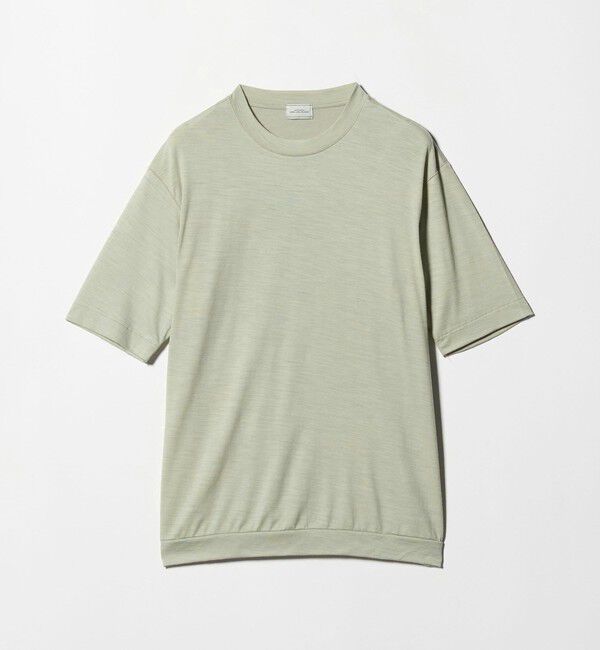 UNITED ARROWS green label relaxing「ウールナイロン テーラード クルーネック Tシャツ ウールT」|Tシャツ・カットソー|