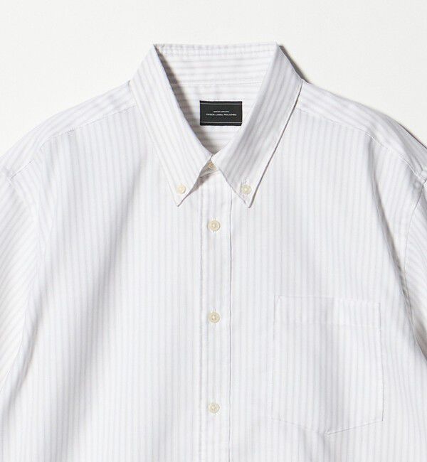 UNITED ARROWS green label relaxing「W/R オックス ボタンダウン 半袖 シャツ」|シャツ・ブラウス|