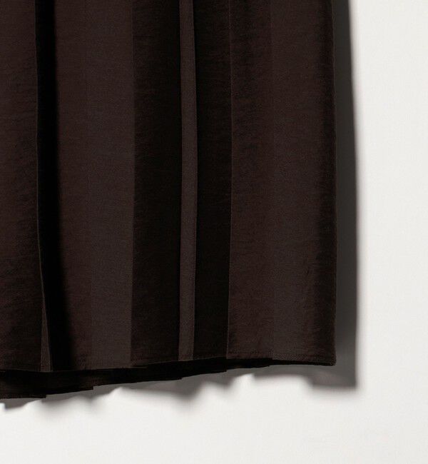 UNITED ARROWS green label relaxing「エリツキ プリーツ ノースリーブ ワンピース」|ワンピース|