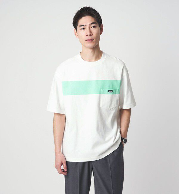 UNITED ARROWS green label relaxing「【別注】＜CHUMS＞GLR ライン ポケット 半袖 Tシャツ」|Tシャツ・カットソー|