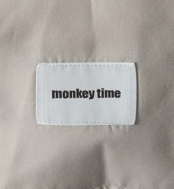 MONKEY TIME「ライトオンス ストライプ デニム 2P ワイド パンツ」|チノ|