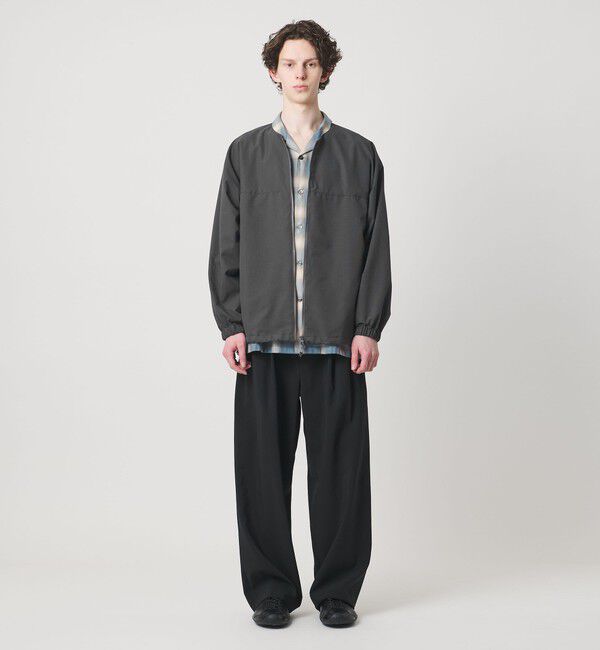 MONKEY TIME「RENU TROシリーズ 2P ワイド パンツ -セットアップ対応-」|チノ|