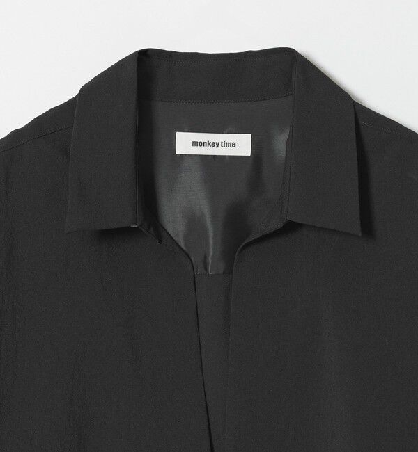 MONKEY TIME「RENU TROシリーズ ディープ Vネック シャツ -セットアップ対応-」|シャツ・ブラウス|