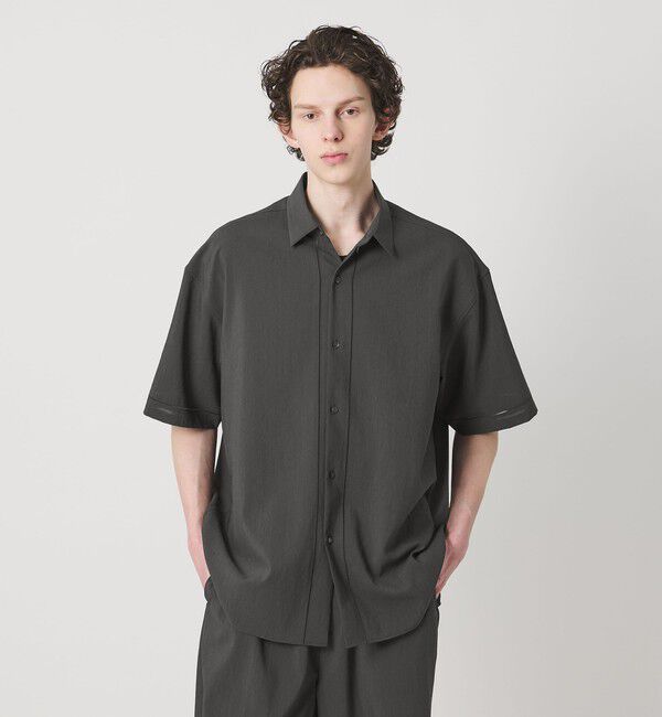 MONKEY TIME「RENU TROシリーズ ステッチ シャツ -セットアップ対応-」|シャツ・ブラウス|