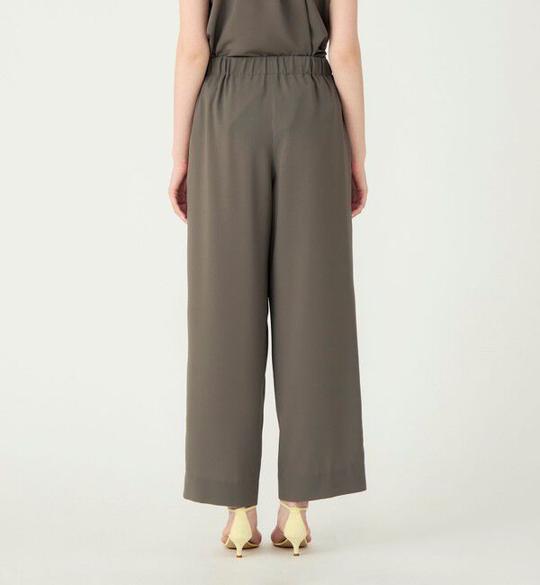 Ballsey「【WEB先行予約】サブレジョーゼット ギャザーワイドパンツ」|その他|