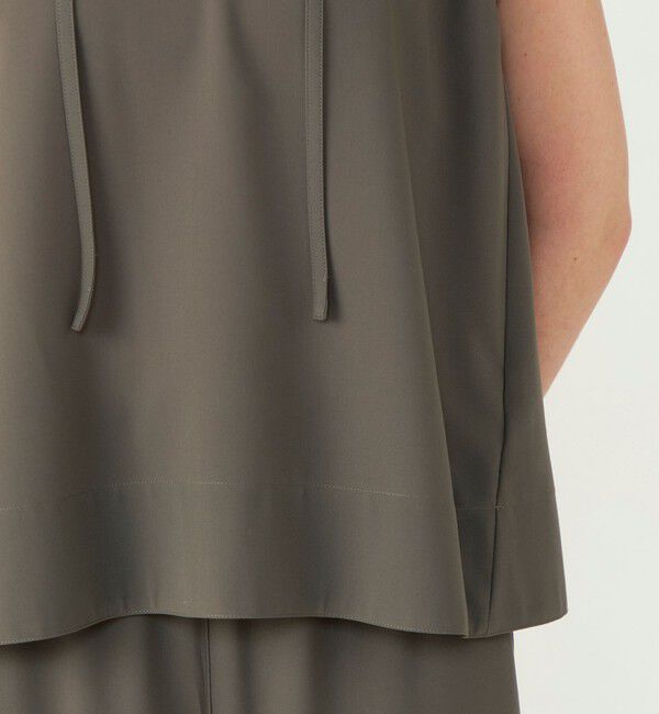 Ballsey「【WEB先行予約】サブレジョーゼット スキッパーブラウス」|シャツ・ブラウス|