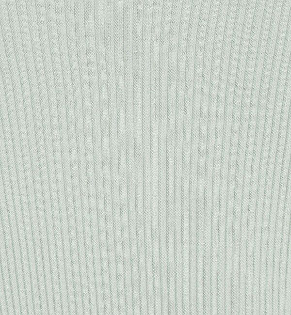 DES PRES「シルクコットンリブ ハーフスリーブプルオーバー」|Tシャツ・カットソー|