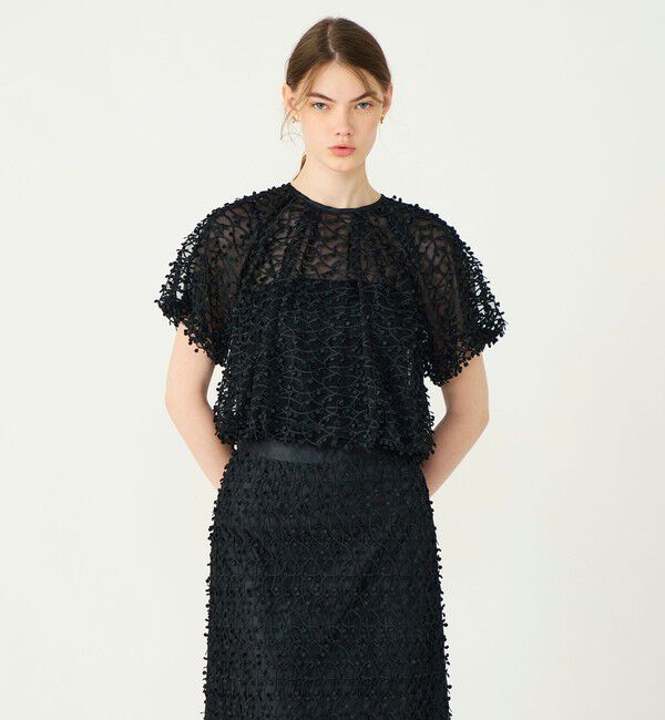 Ballsey「ダングルチュール プルオーバーブラウス」|シャツ・ブラウス|