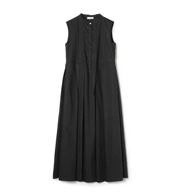 Ballsey「プロセスドコットン ピンタックマキシワンピース」|ワンピース|17 ダークグレー