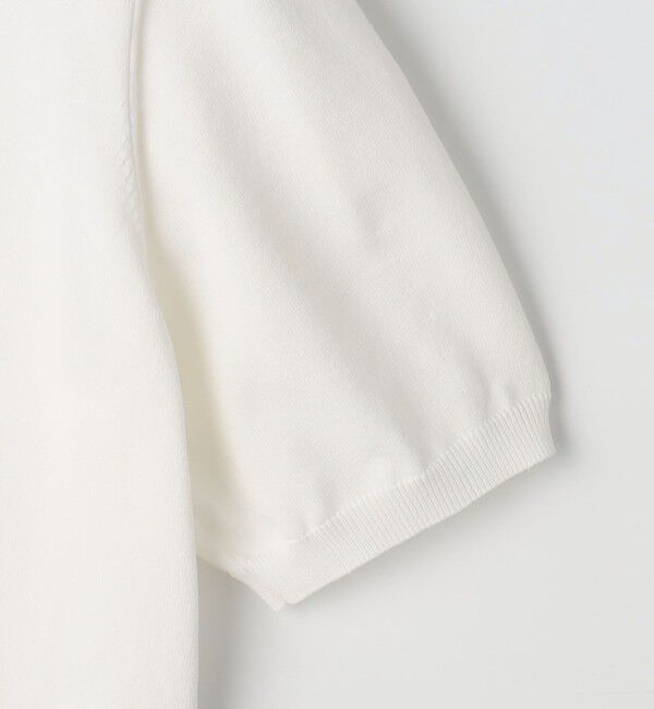 NOLLEY'S sophi「《手洗い可能/セットアップ対応》布帛襟取り外し可裾布帛半袖カーディガン」|カーディガン|