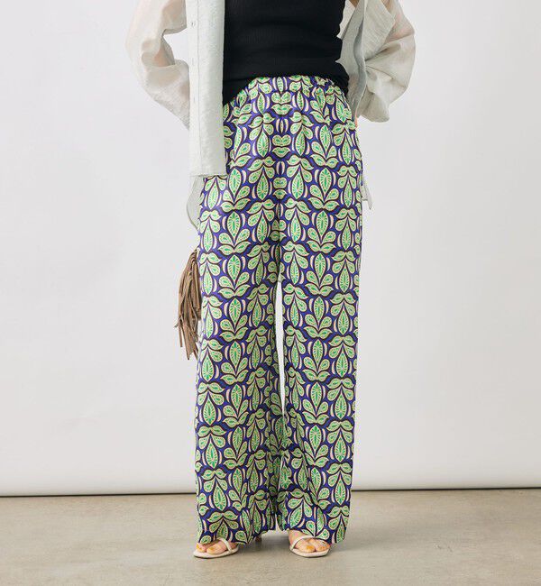 NOLLEY'S「ウォッシャブルバティックプリントイージーパンツ」|その他|