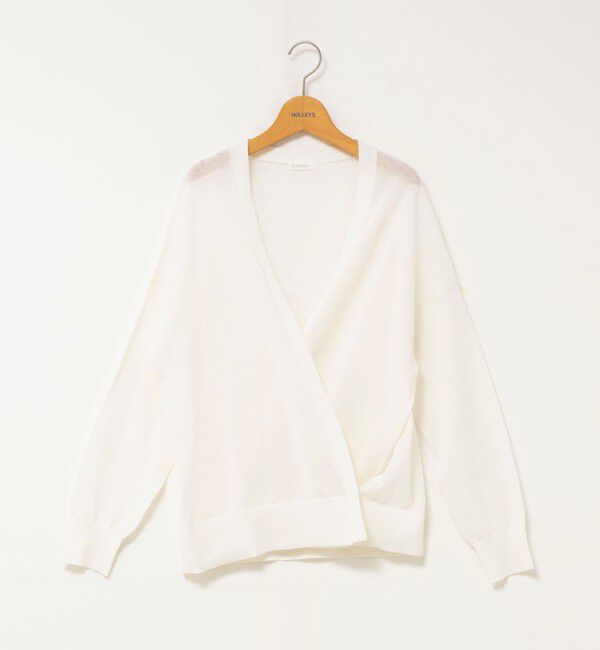 NOLLEY'S「《手洗い可能》コットンセルロース2WAYリラックスカーデ」|カーディガン|
