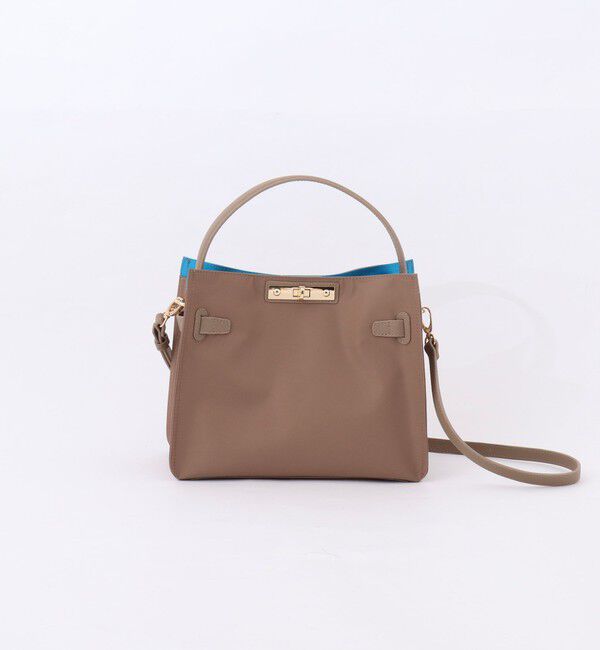 NOLLEY'S「HINERIナイロンスクエアバッグM」|トートバッグ|