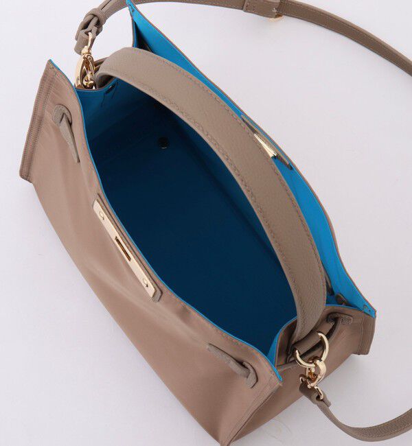 NOLLEY'S「HINERIナイロンスクエアバッグM」|トートバッグ|