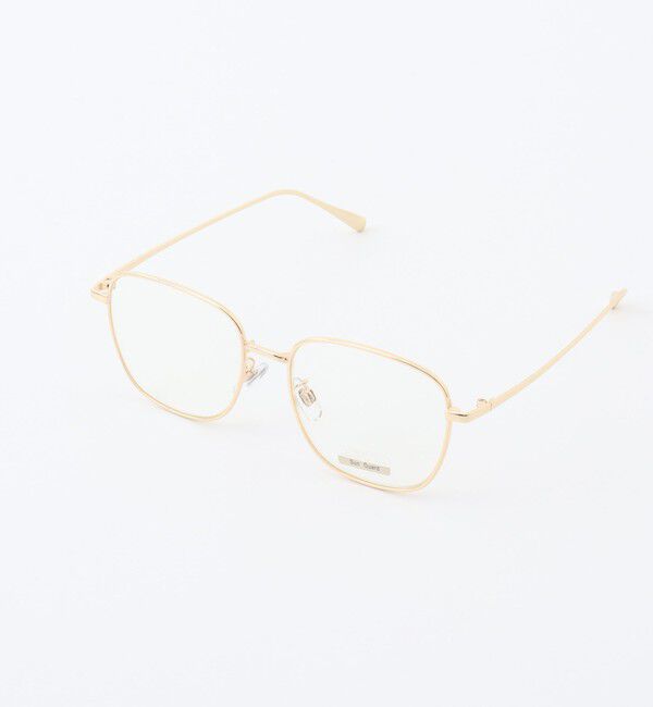 NOLLEY'S「スクエアメタルフレームサングラス」|サングラス|ゴールド