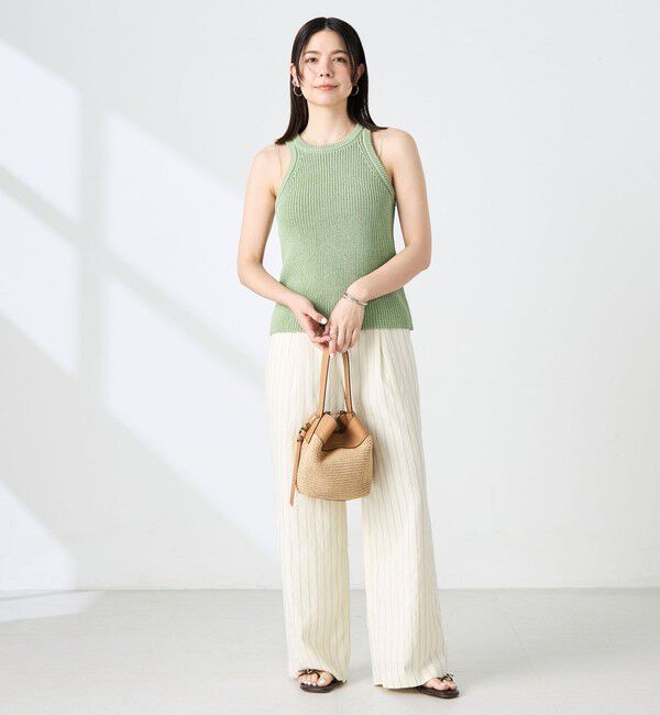 NOLLEY'S sophi「ウォッシャブルストライプタックパンツ」|その他|