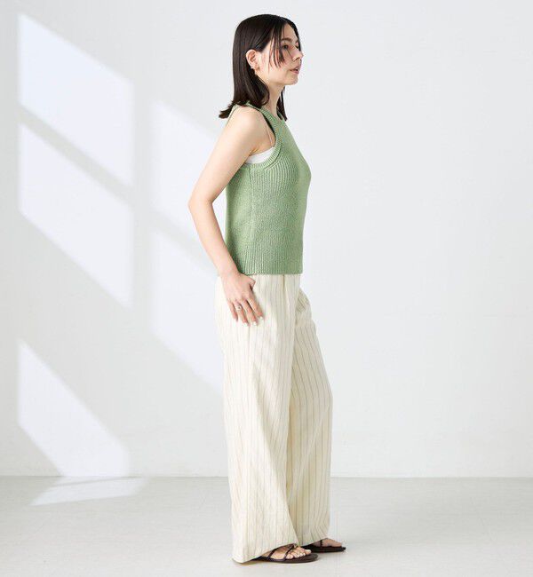 NOLLEY'S sophi「ウォッシャブルストライプタックパンツ」|その他|