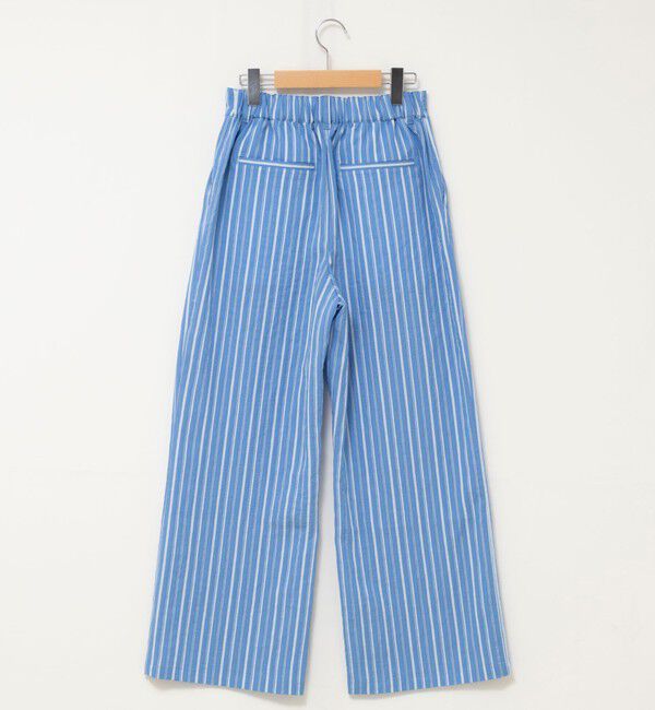 MAQWEL「【MAQWEL/マクウェル】ウォッシャブルストライプパンツ」|チノ|