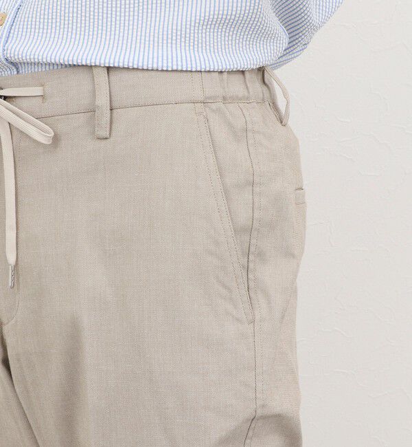 NOLLEY'S goodman「《ビジカジ対応》綿麻COOLMAX イージーパンツ 26SS」|チノ|