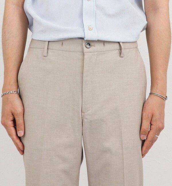 NOLLEY'S goodman「《ビジカジ対応》綿麻COOLMAX イージーパンツ 26SS」|チノ|