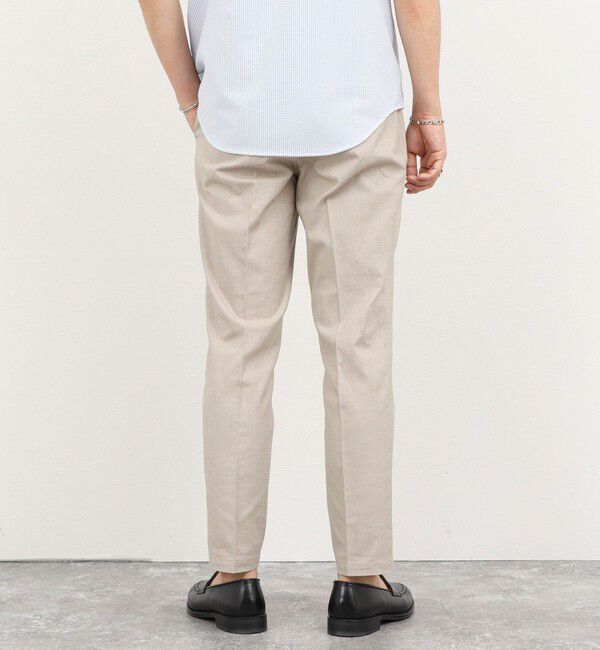 NOLLEY'S goodman「《ビジカジ対応》綿麻COOLMAX イージーパンツ 26SS」|チノ|