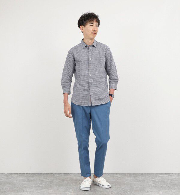 NOLLEY'S goodman「《ビジカジ対応》綿麻COOLMAX イージーパンツ 26SS」|チノ|