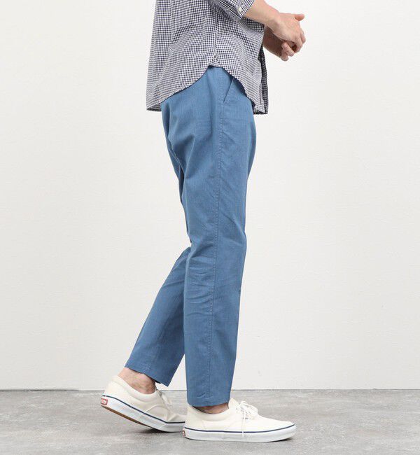 NOLLEY'S goodman「《ビジカジ対応》綿麻COOLMAX イージーパンツ 26SS」|チノ|