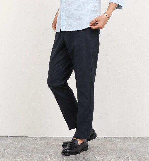 NOLLEY'S goodman「《ビジカジ対応》綿麻COOLMAX イージーパンツ 26SS」|チノ|