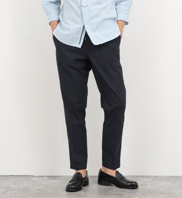 NOLLEY'S goodman「《ビジカジ対応》綿麻COOLMAX イージーパンツ 26SS」|チノ|