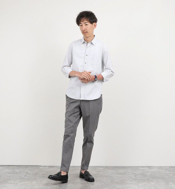 NOLLEY'S goodman「《ビジカジ対応》綿麻COOLMAX イージーパンツ 26SS」|チノ|