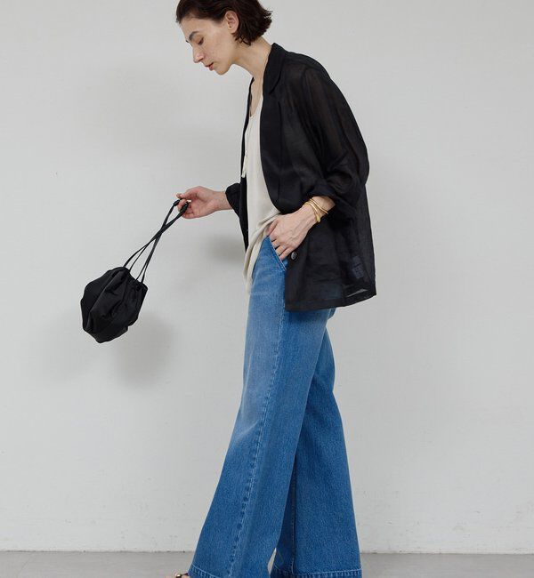  「エアリーサテンタンク」|シャツ・ブラウス|