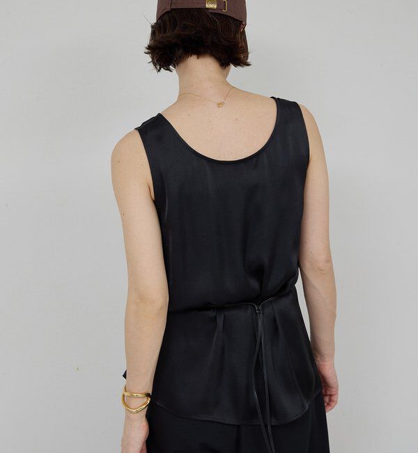  「エアリーサテンタンク」|シャツ・ブラウス|