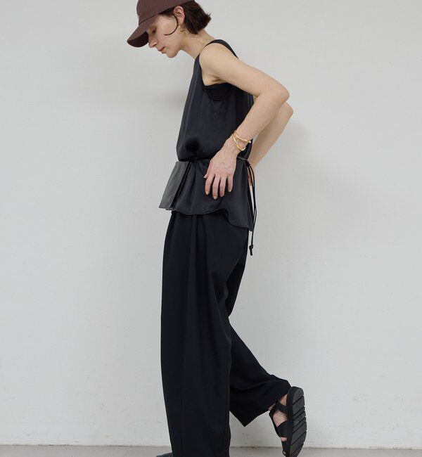  「エアリーサテンタンク」|シャツ・ブラウス|