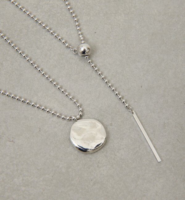  「コインY字ネックレス」|リング|