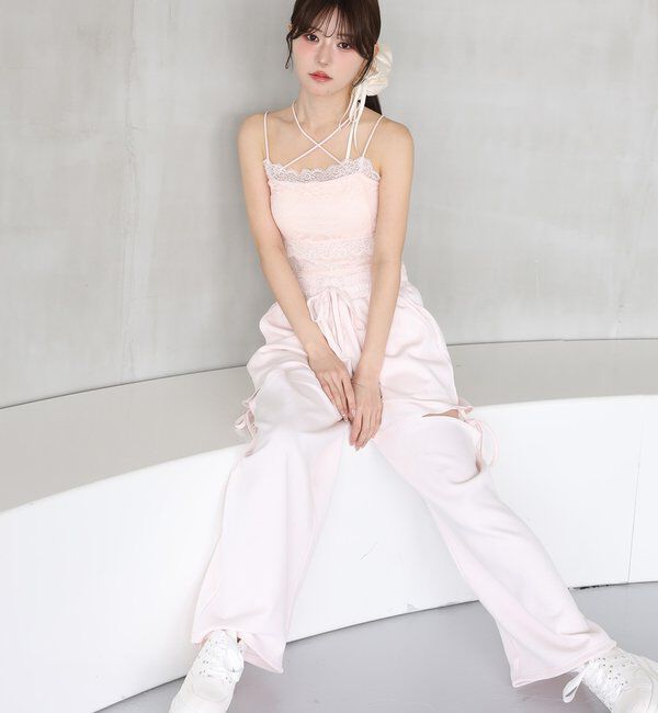  「カップ付きレースキャミソール」|プルオーバー|