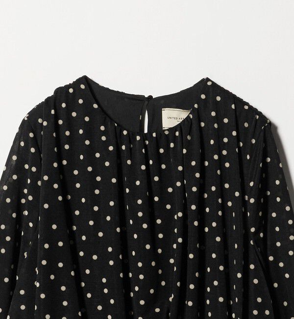 UNITED ARROWS「ギャザー ドレープ ワンピース ‐ウォッシャブル‐」|ワンピース|