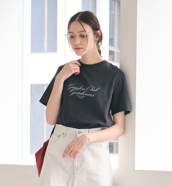 BEAUTY&YOUTH UNITED ARROWS「コットン ロゴ Tシャツ」|Tシャツ・カットソー|