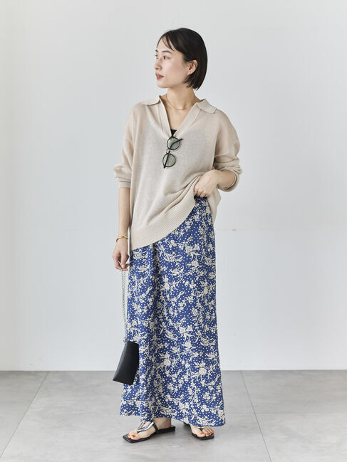 Te chichi「【LIBERTY FABRICS】フレアスカート」|スカート|