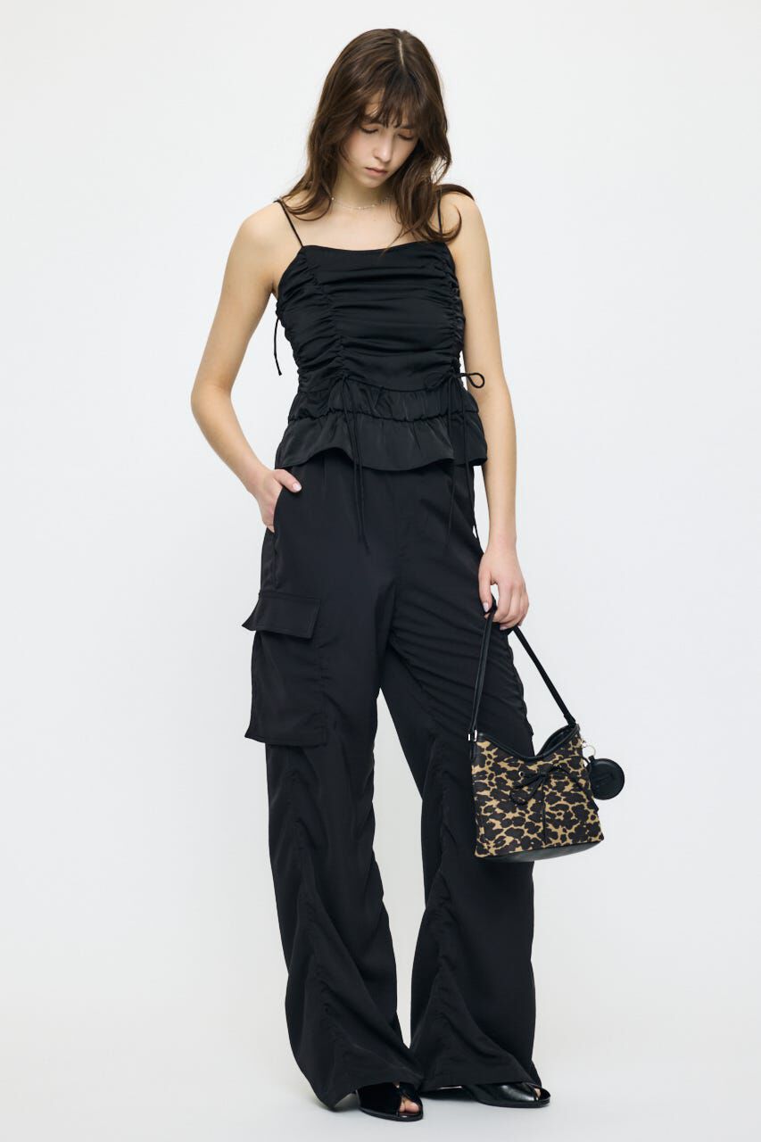 MOUSSY「SATIN GATHER キャミ」|キャミソール|